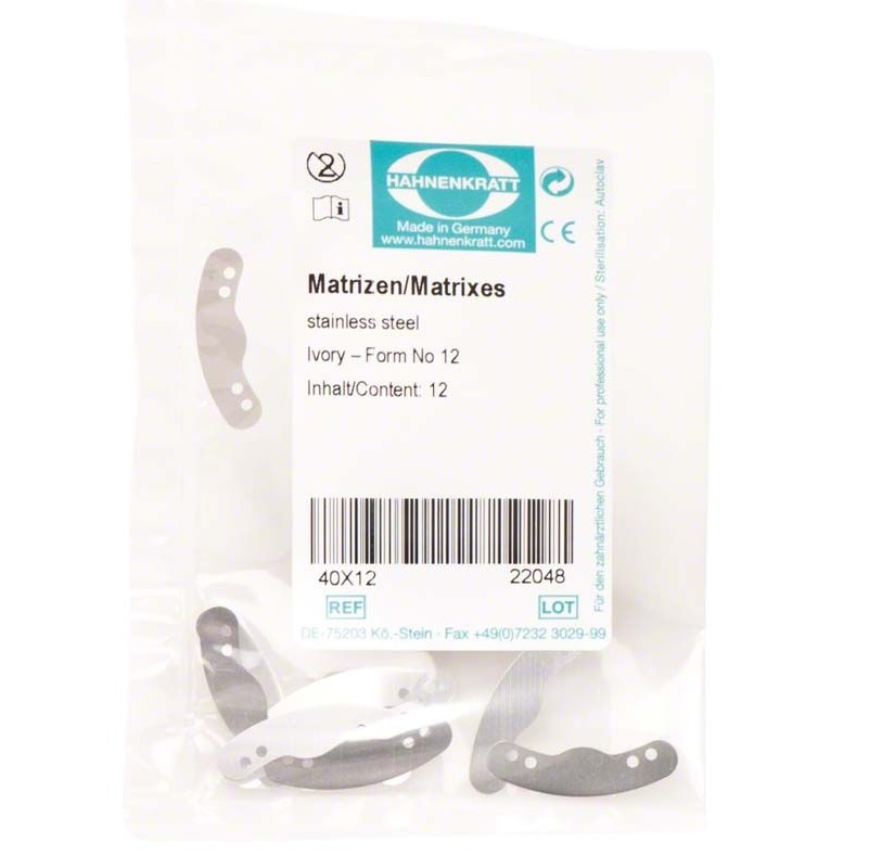 Matrix Ivory Hahnenkratt Premolar Nr.12 a12