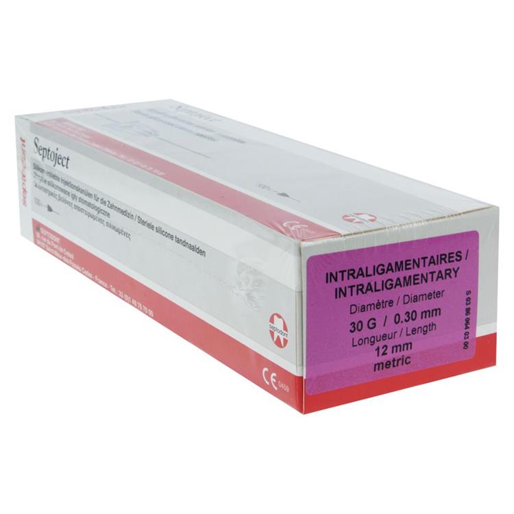 Carpule Septoject 30G 0.3x12mm a100