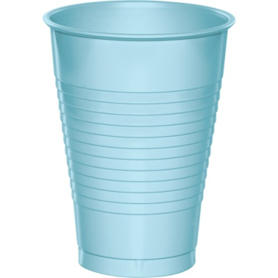 Cups Plastic Light Blue 180cc 100pcs