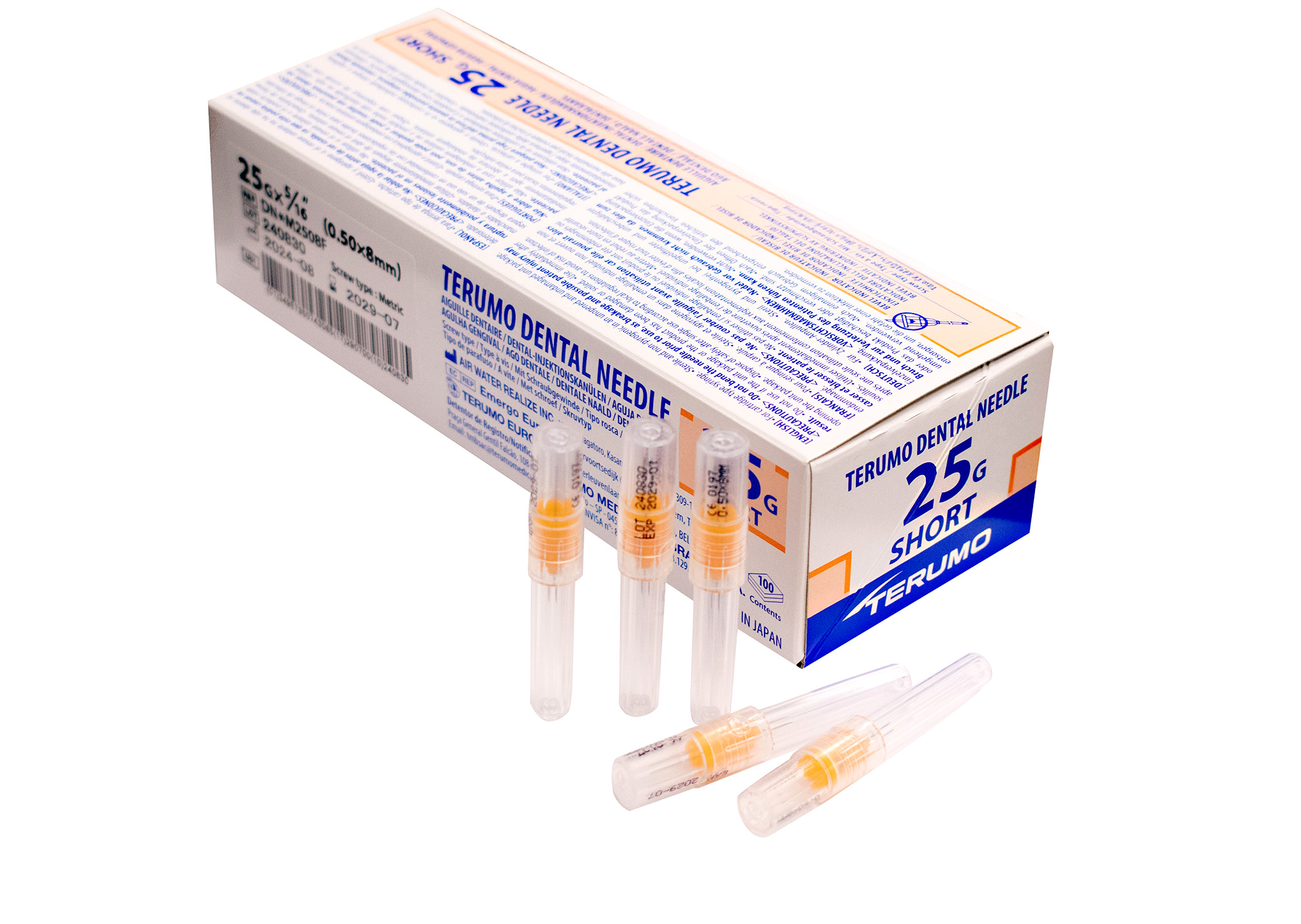Carpule Terumo 25G 0.5x35mm a100