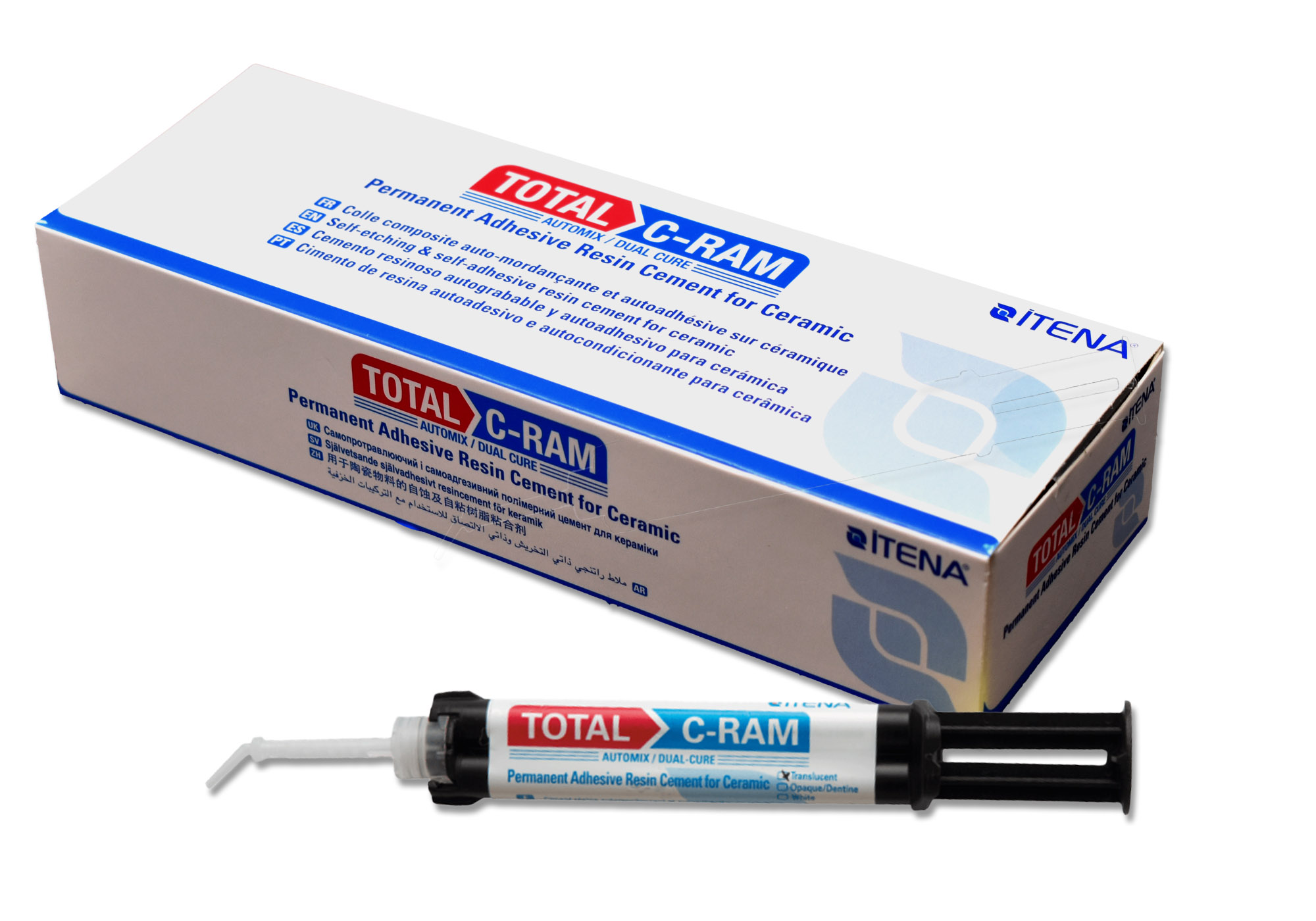 TotalC-Ram Translucent Syringe 8g + Mixing Tips